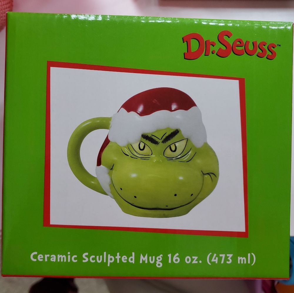Dr suess the grinch mug